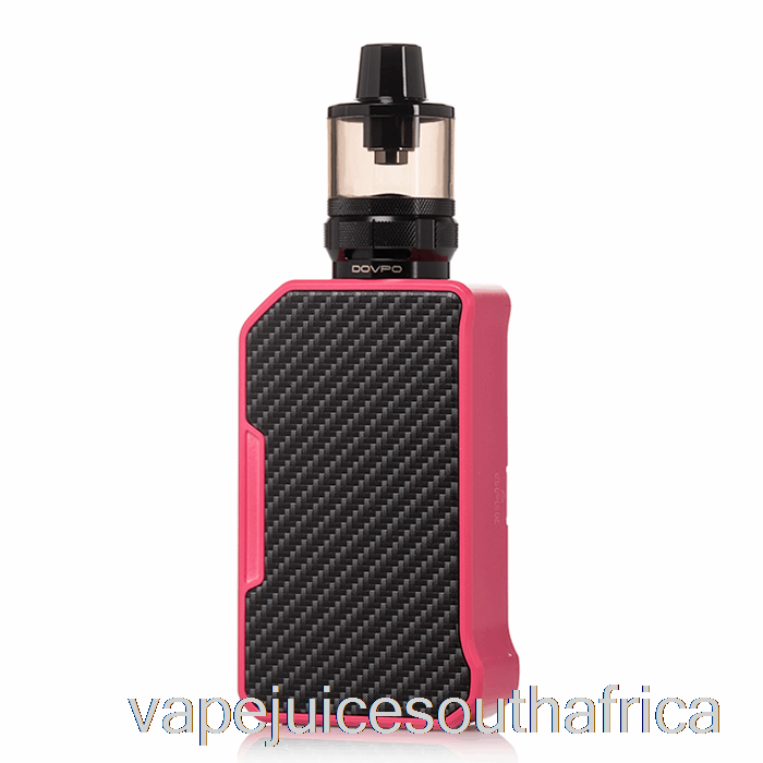 Vape Pods Dovpo Mvp 220W Starter Kit Carbon Fiber Pink